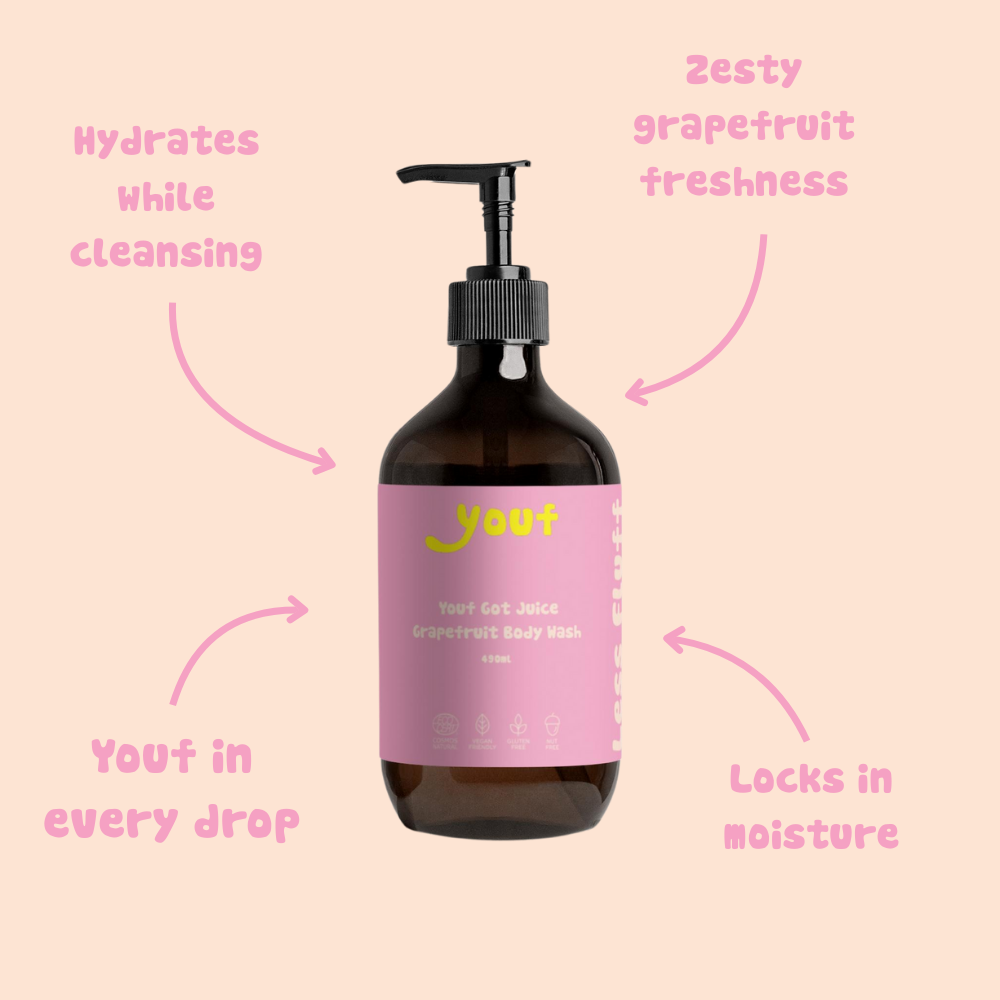 Youf Got Juice - Hydrating Grapefruit Vegan Body Wash