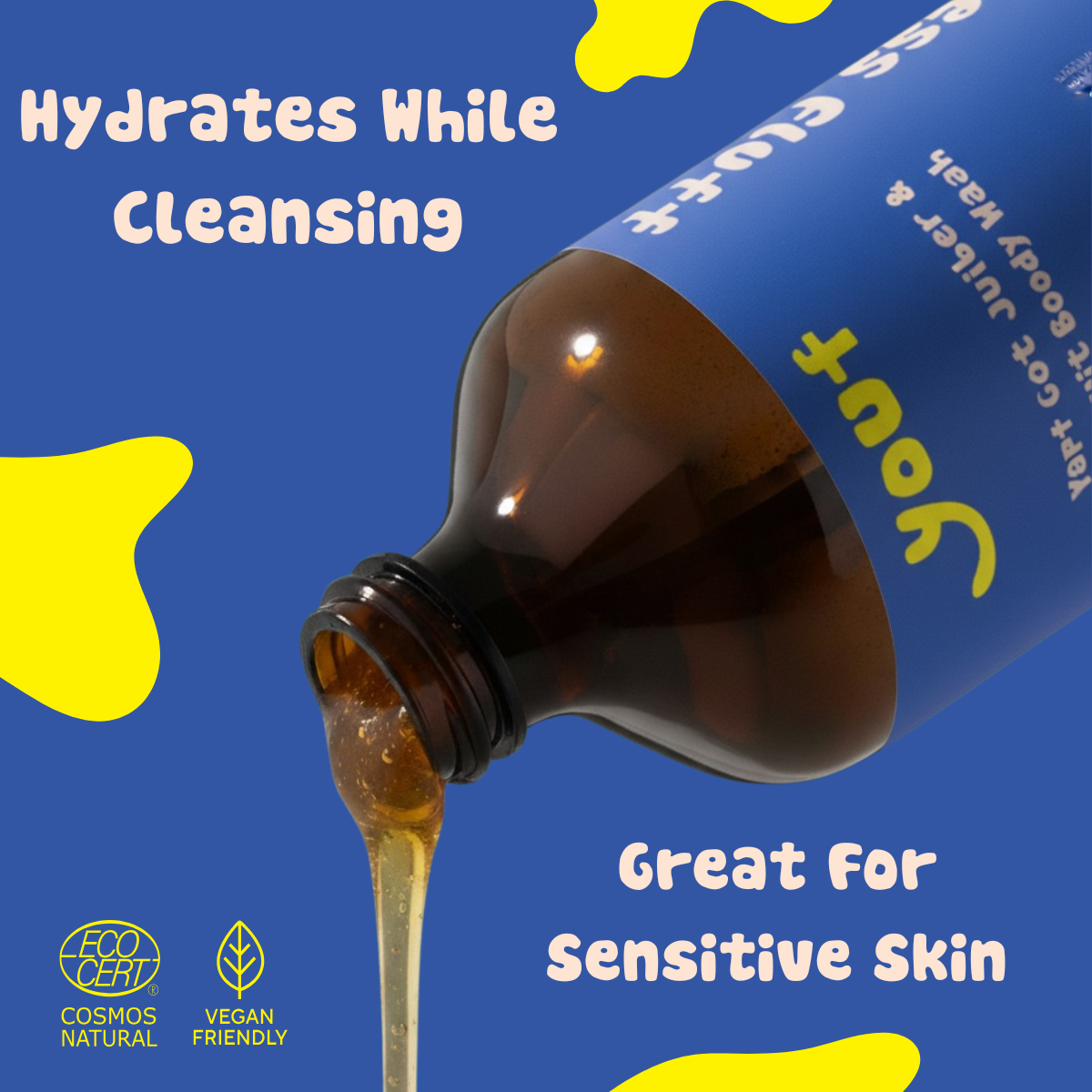 Patchouli, Amber & Vanilla Hydrating Vegan Body Wash